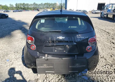 2013 Chevrolet Sonic Lt из США, поврежденный, VIN 1G1JC6SG9D4136398